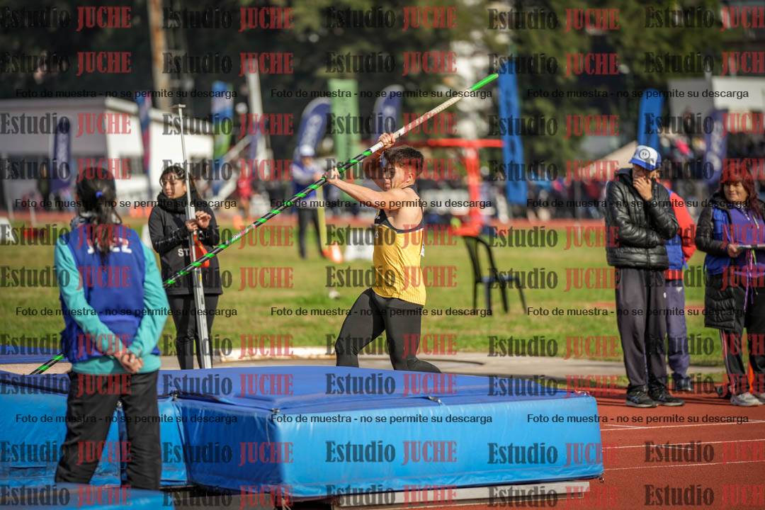 Fotos del salto con garrocha de varones - decatlón 8