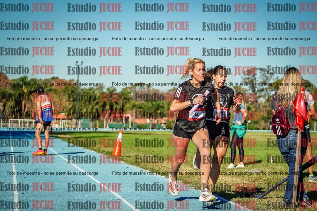 Fotos durante los relevos