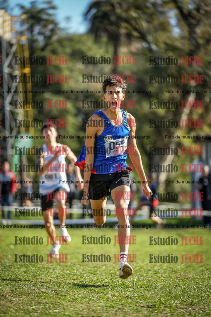 Fotos de la llegada del cross de 3000 m