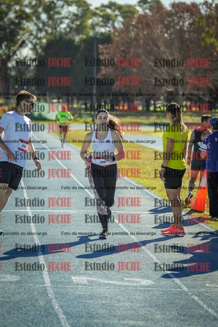Fotos durante los relevos