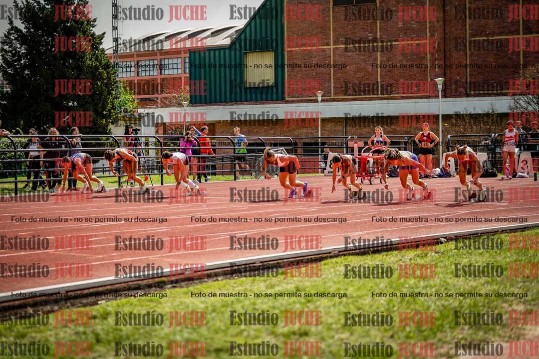 Fotos de los 100 m de mujeres