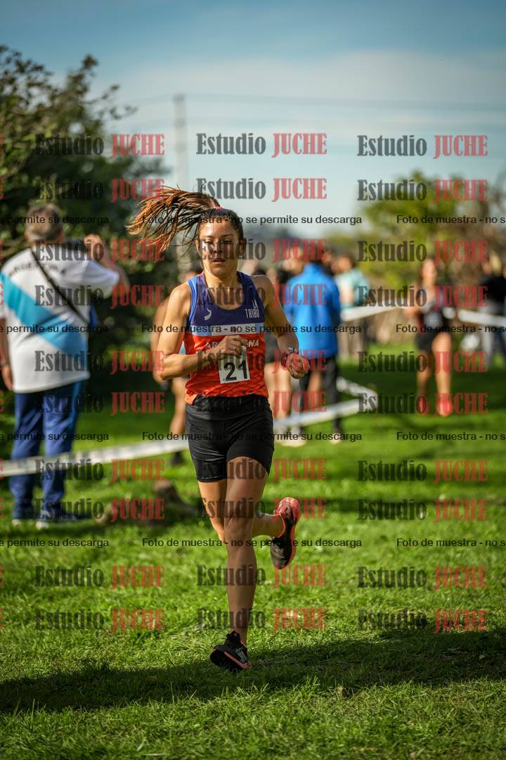 Fotos de la llegada del cross de 6000 m