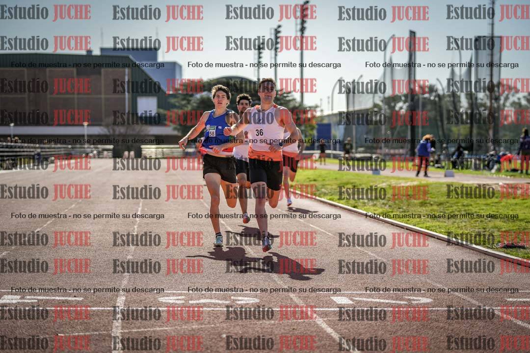 Fotos de los 800 m llanos de varones
