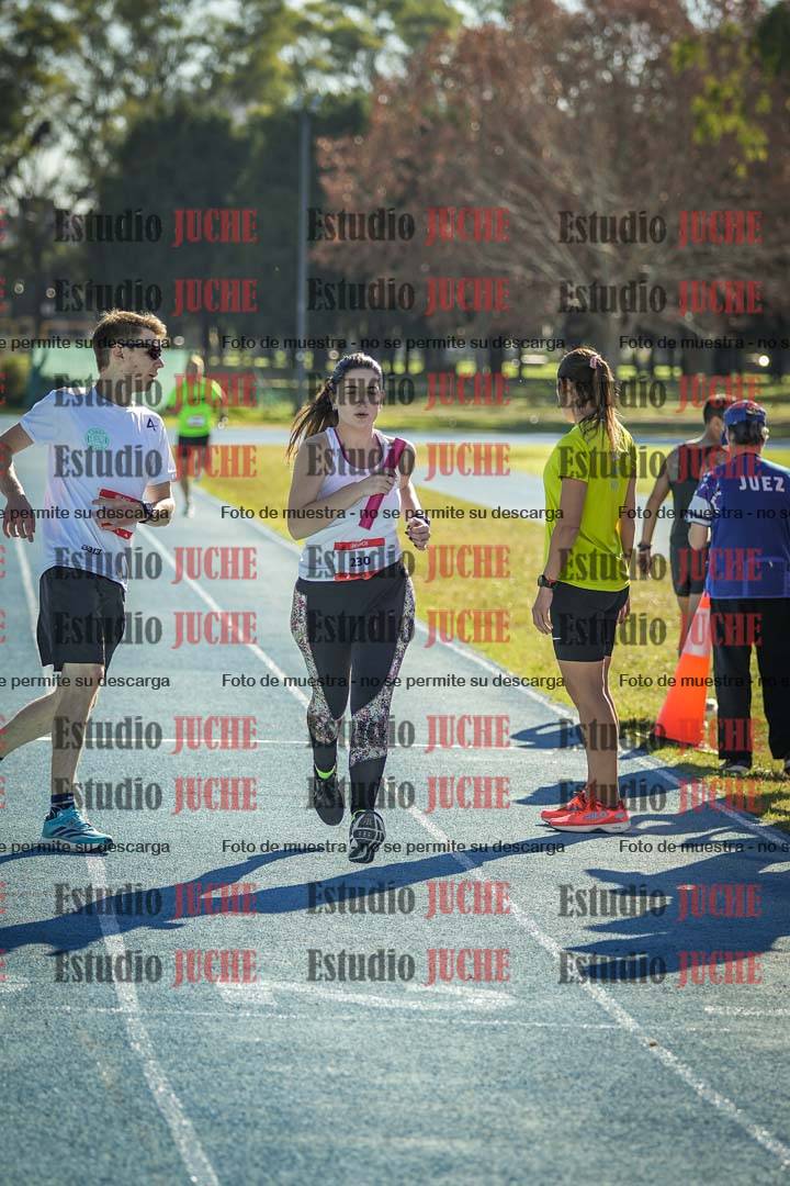 Fotos durante los relevos