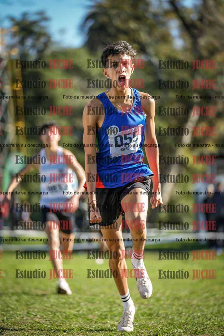 Fotos de la llegada del cross de 3000 m