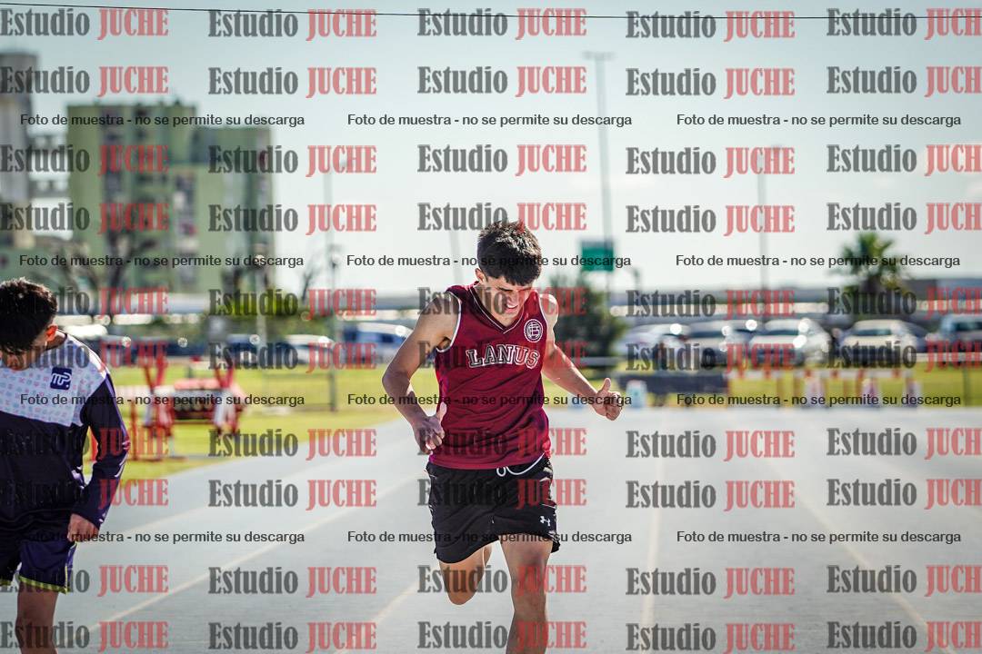 Fotos de los 200 m llanos de varones
