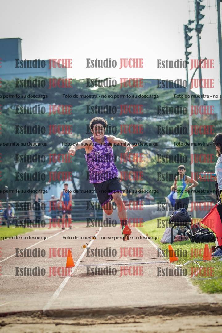 Fotos del salto triple de varones