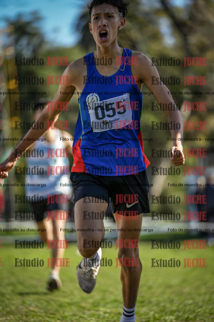 Fotos de la llegada del cross de 3000 m