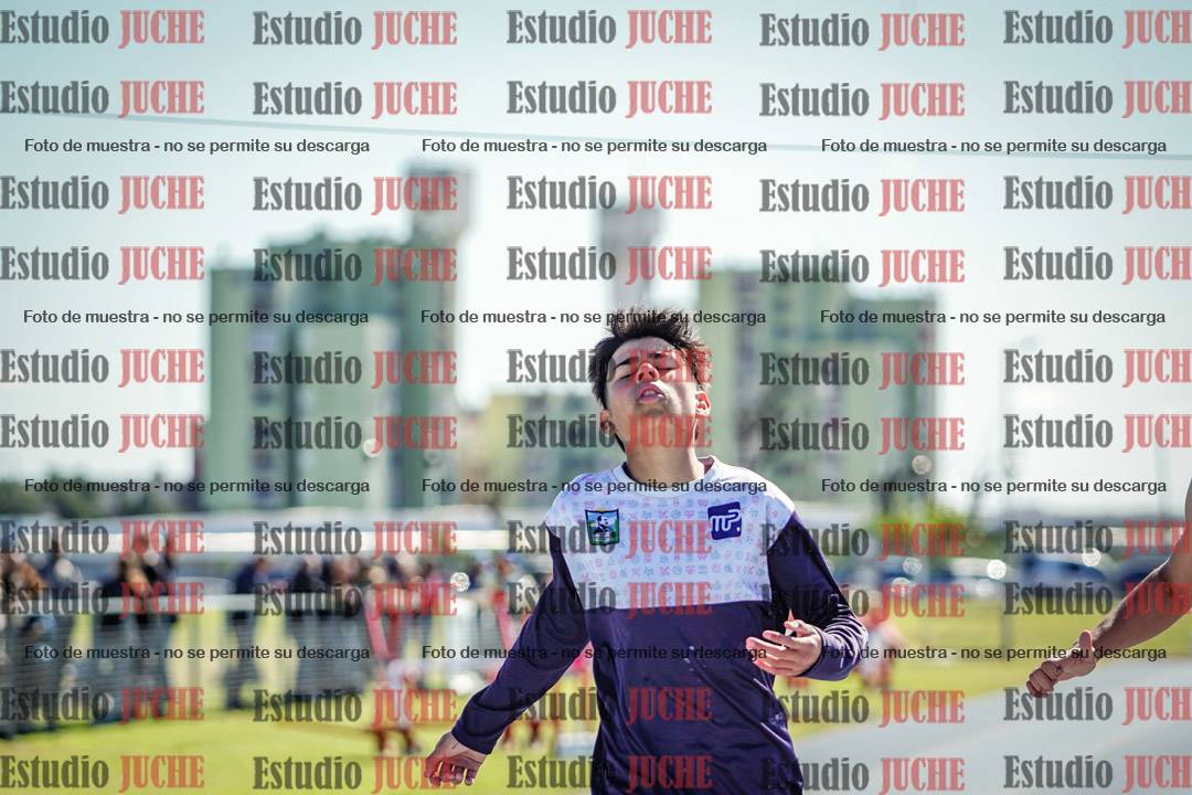 Fotos de los 200 m llanos de varones
