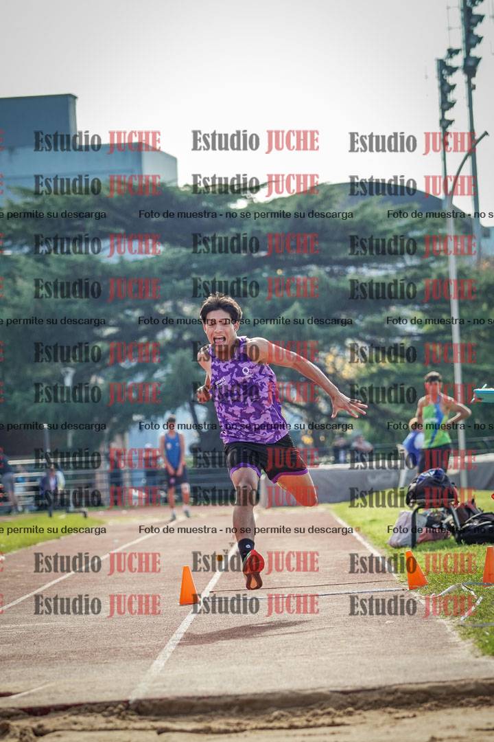 Fotos del salto triple de varones