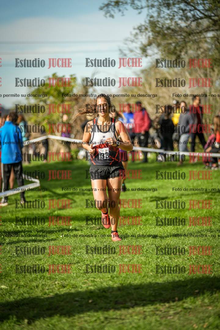 Fotos de la llegada del cross de 6000 m