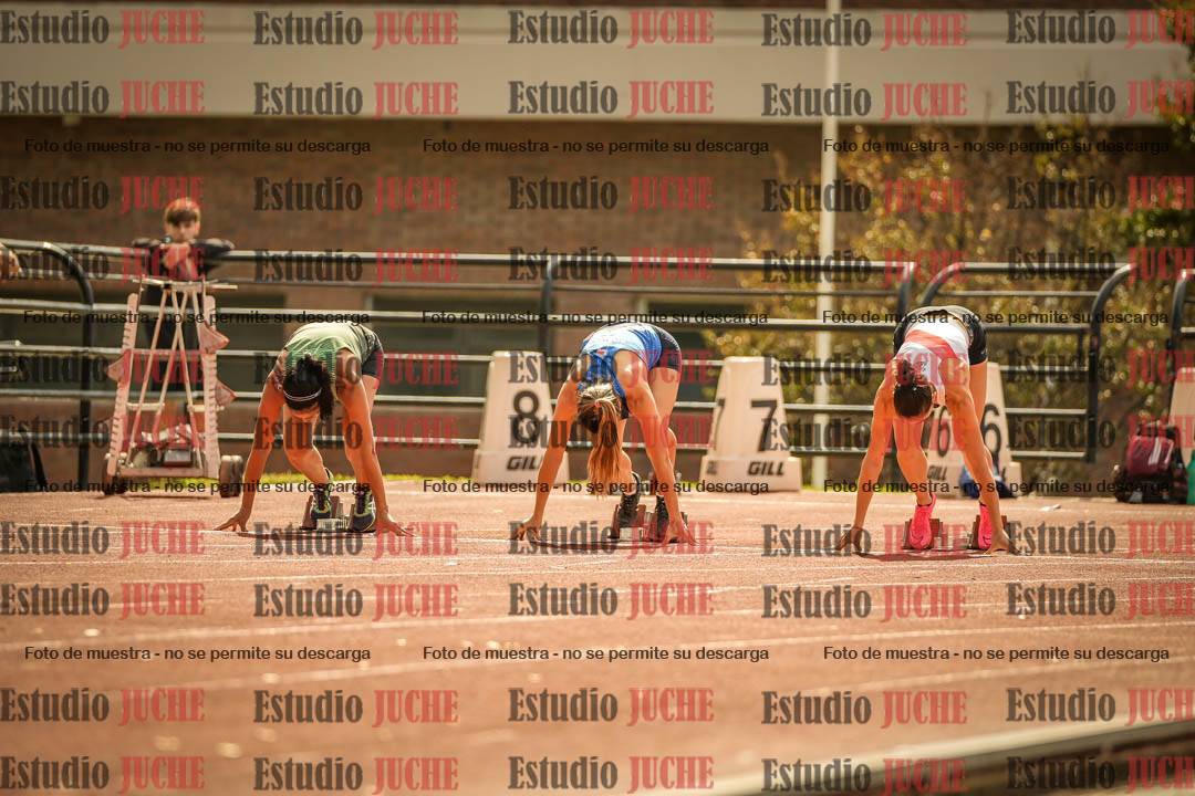 Fotos de los 100 m llanos de mujeres