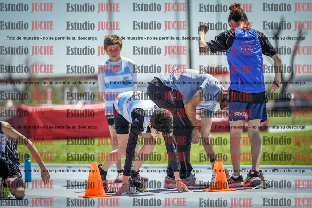 Fotos de los 60 m con vallas de varones