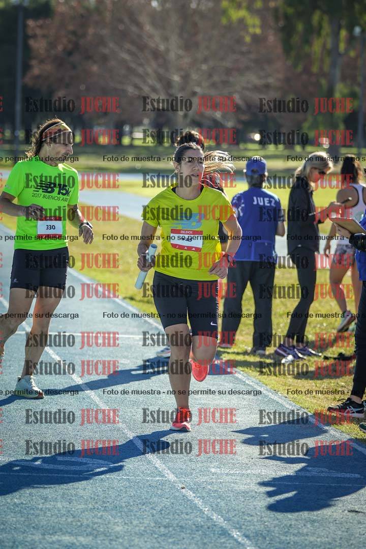 Fotos durante los relevos