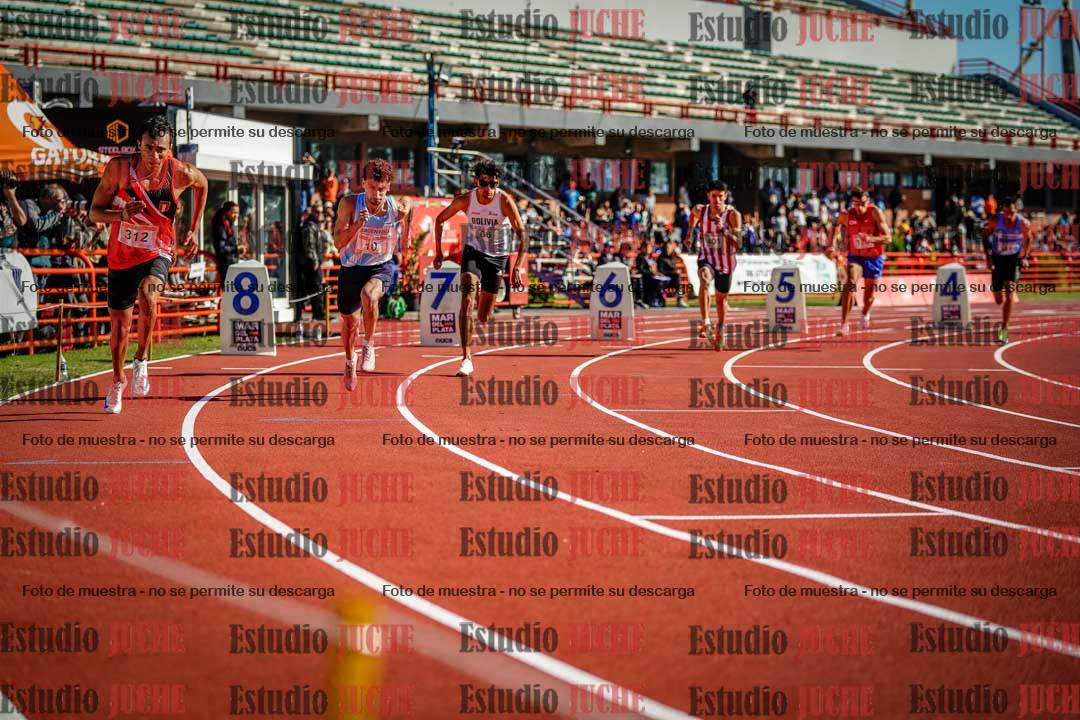 Fotos de los 800 m llanos de varones