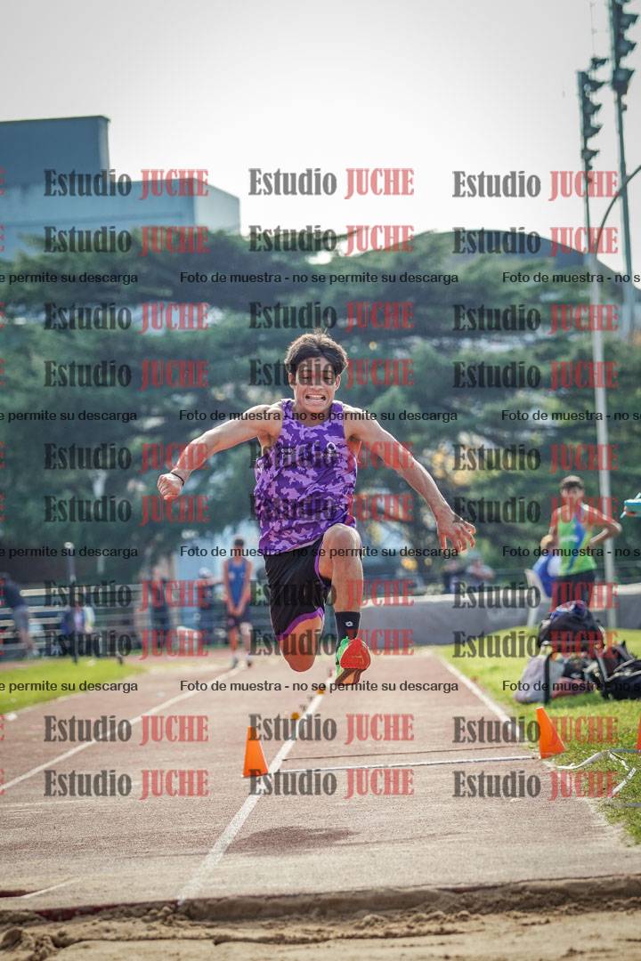 Fotos del salto triple de varones