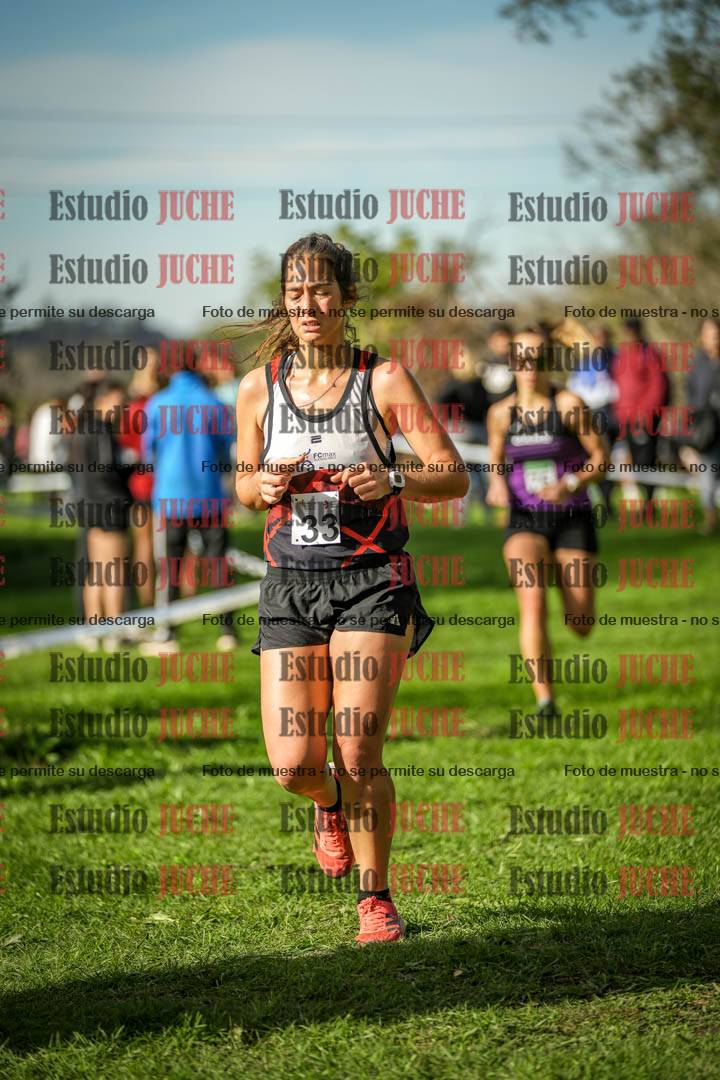 Fotos de la llegada del cross de 6000 m