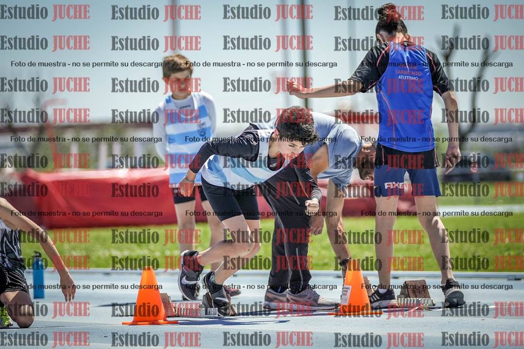 Fotos de los 60 m con vallas de varones