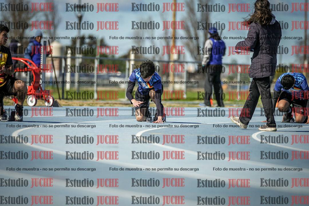 Fotos de los 200 m llanos de varones