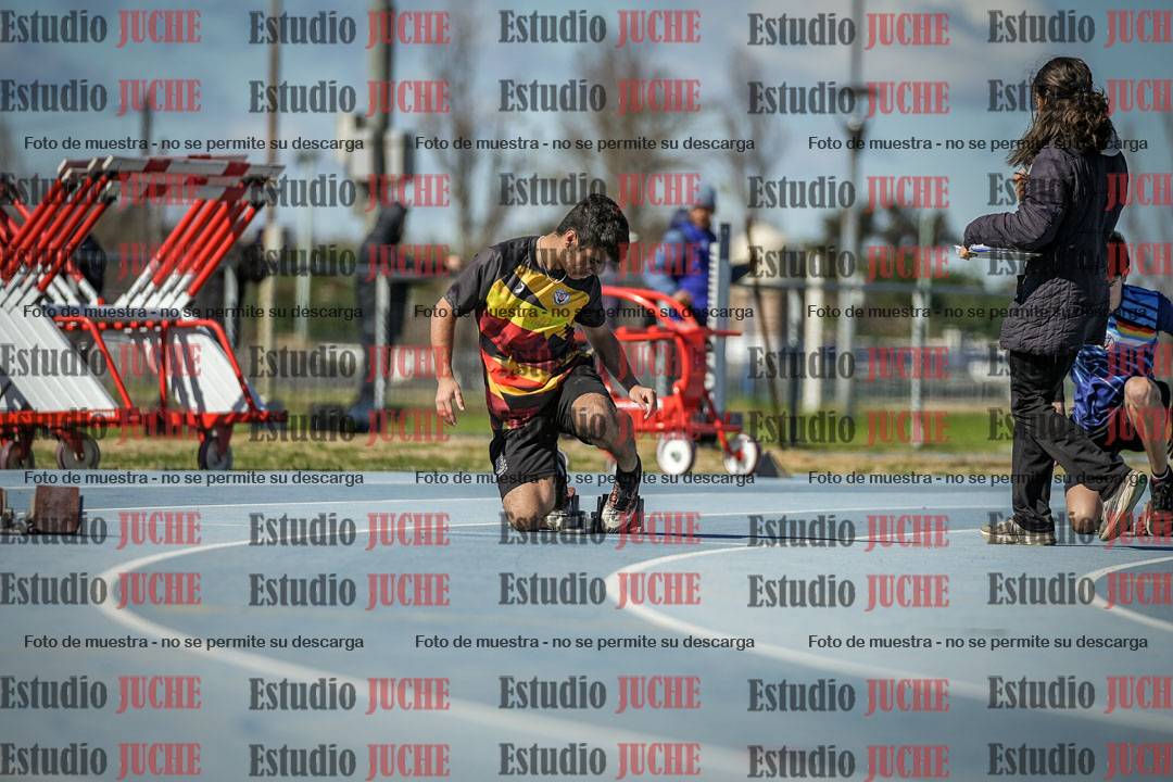Fotos de los 200 m llanos de varones