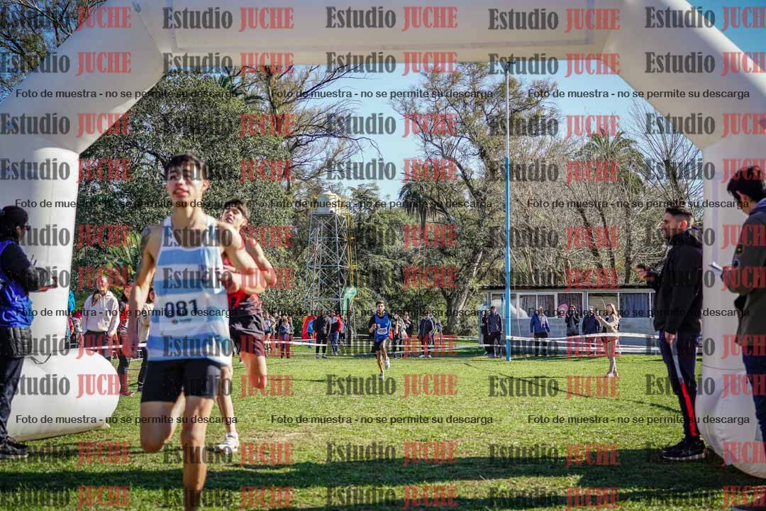 Fotos de la llegada del cross de 3000 m