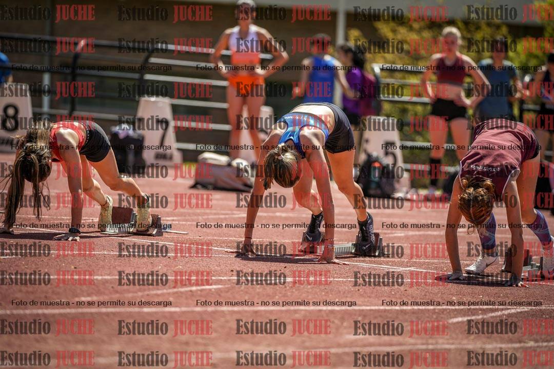 Fotos de los 100 m llanos de mujeres