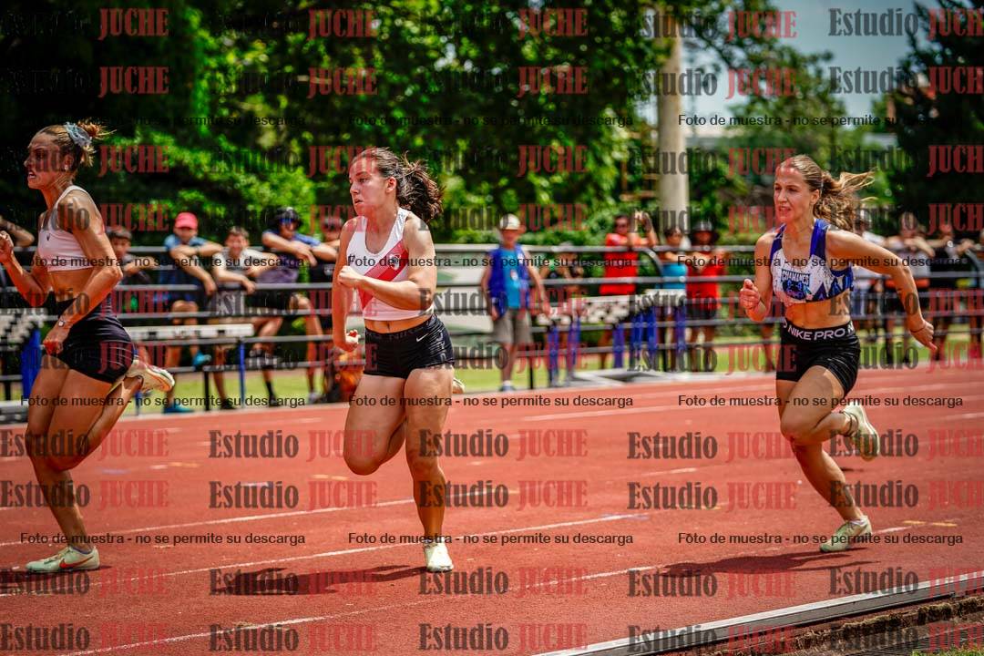 Fotos de los 100 m llanos de mujeres