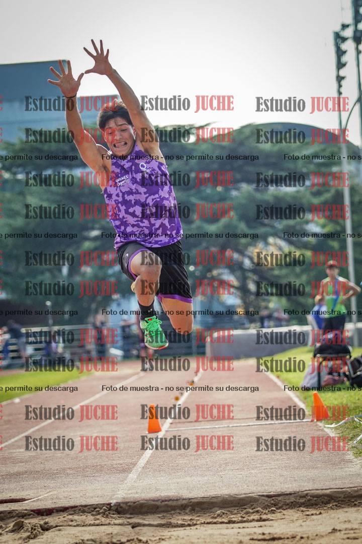 Fotos del salto triple de varones