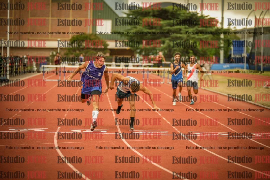 Fotos de los 400 m con vallas de varones