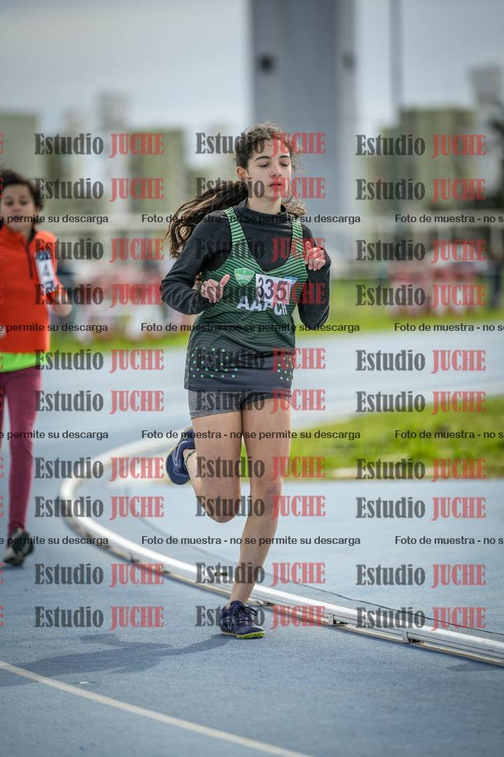 Fotos de los 800 m llanos de mujeres - U14