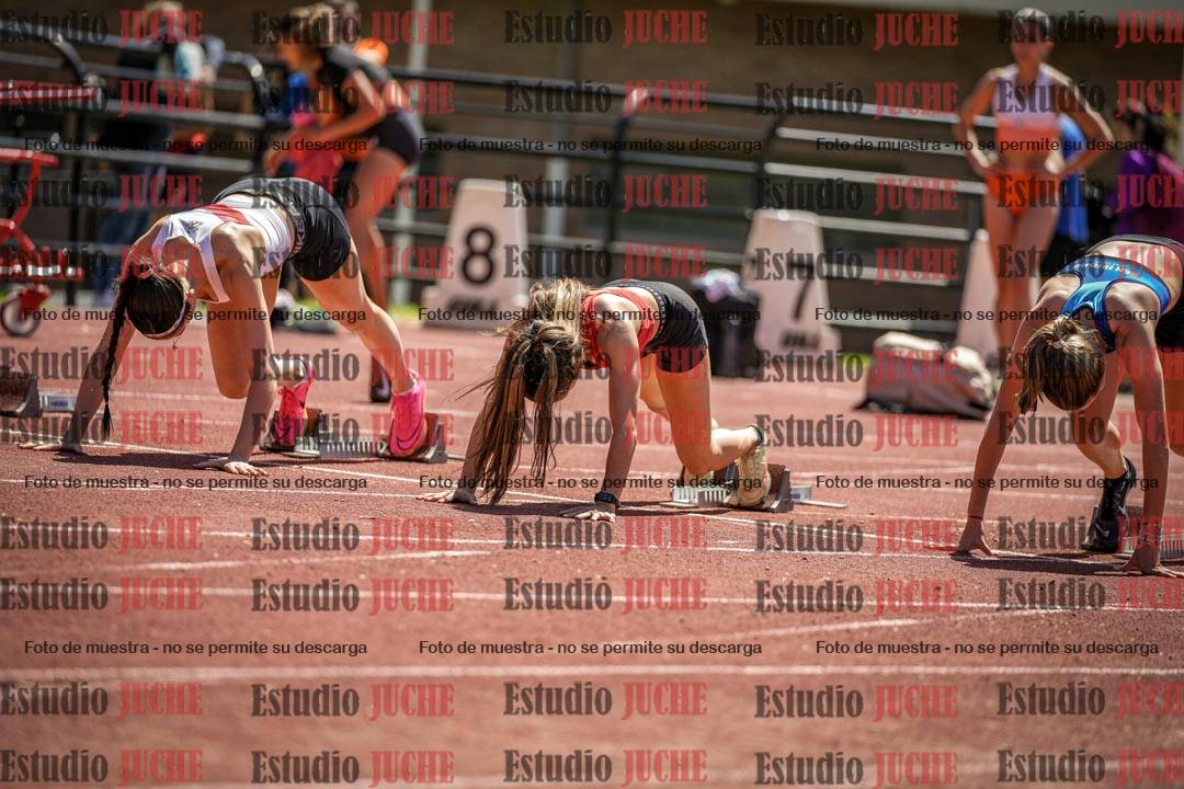 Fotos de los 100 m llanos de mujeres
