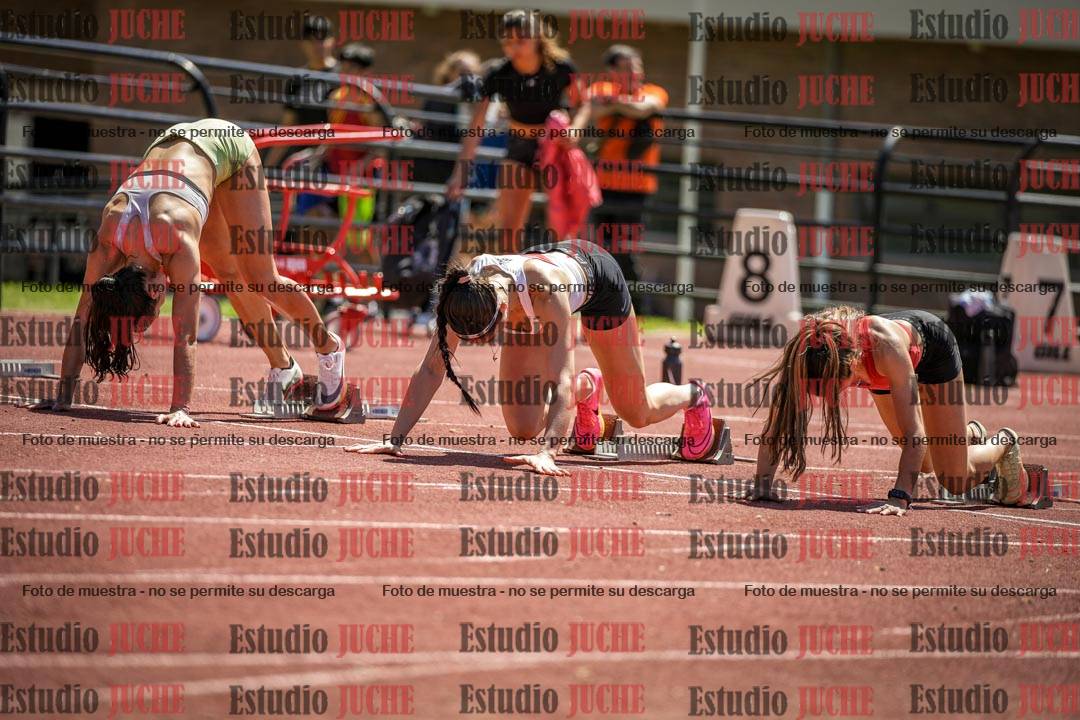 Fotos de los 100 m llanos de mujeres