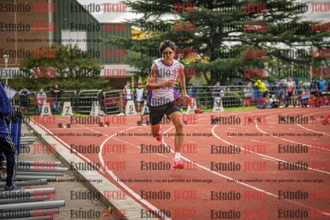 Fotos de los 100 m llanos de varones