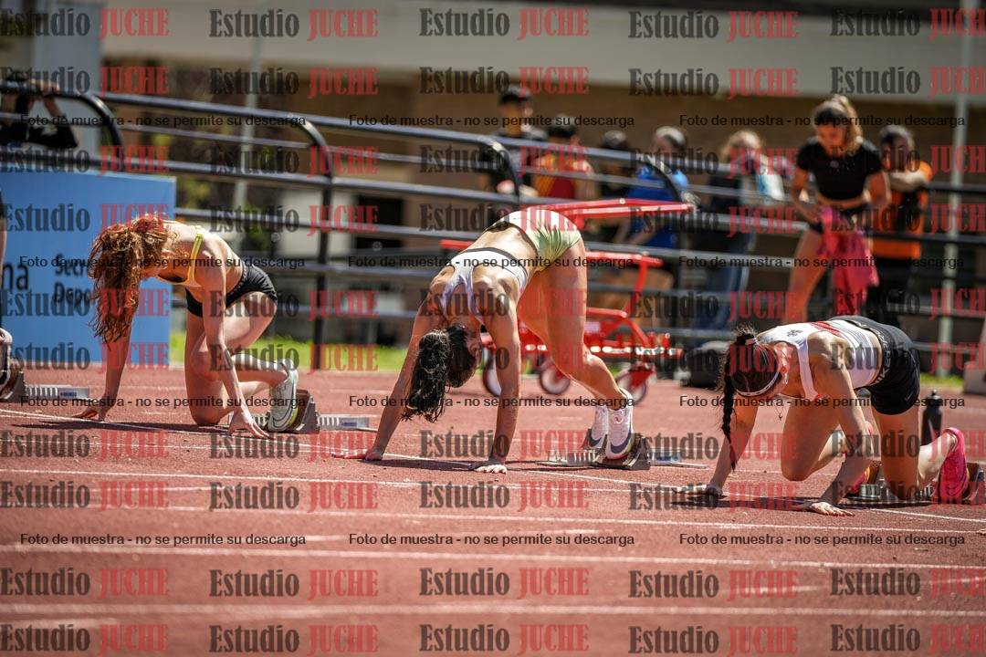 Fotos de los 100 m llanos de mujeres