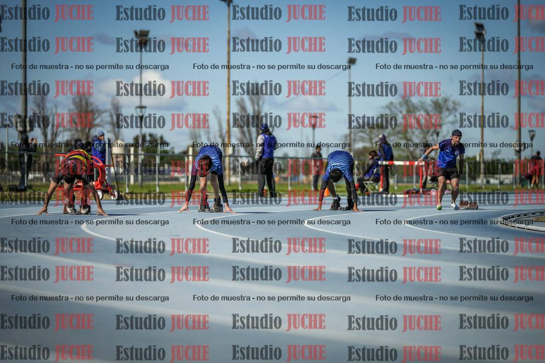 Fotos de los 200 m llanos de varones