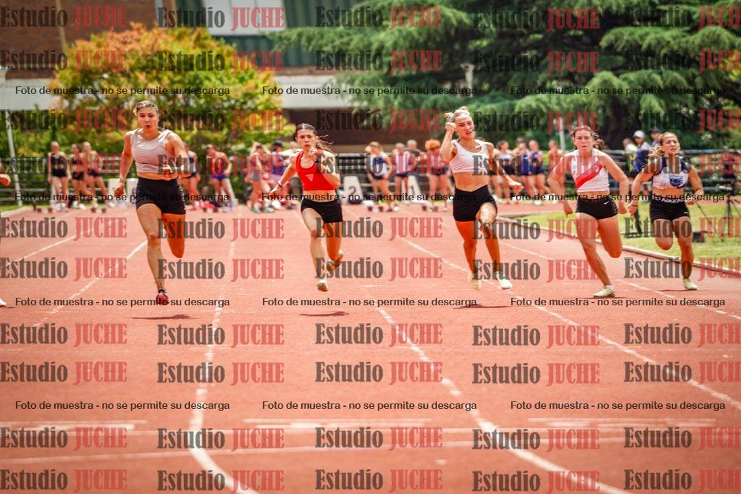 Fotos de los 100 m llanos de mujeres