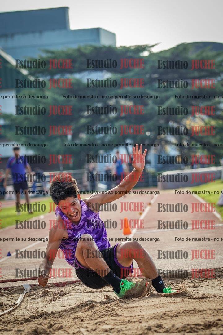 Fotos del salto triple de varones