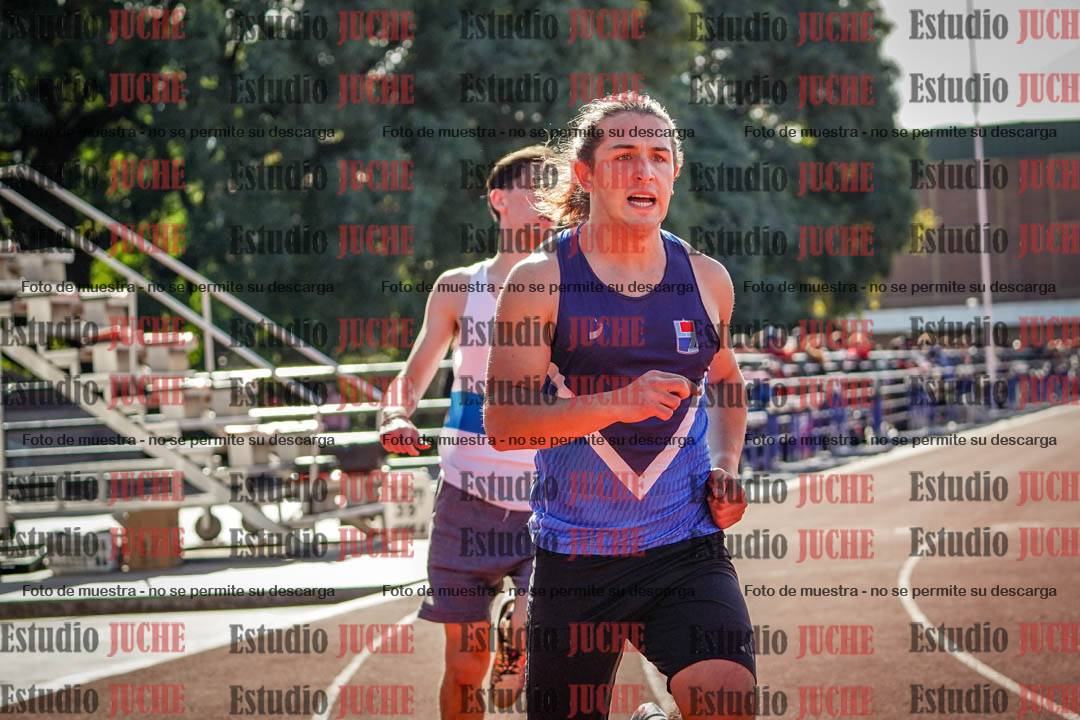 Fotos de los 100 m llanos de varones