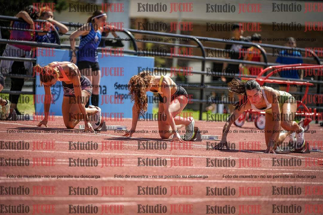 Fotos de los 100 m llanos de mujeres