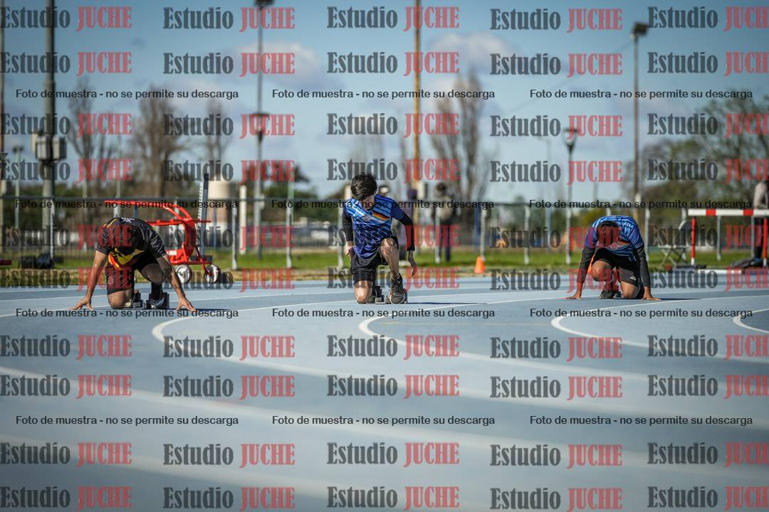 Fotos de los 200 m llanos de varones