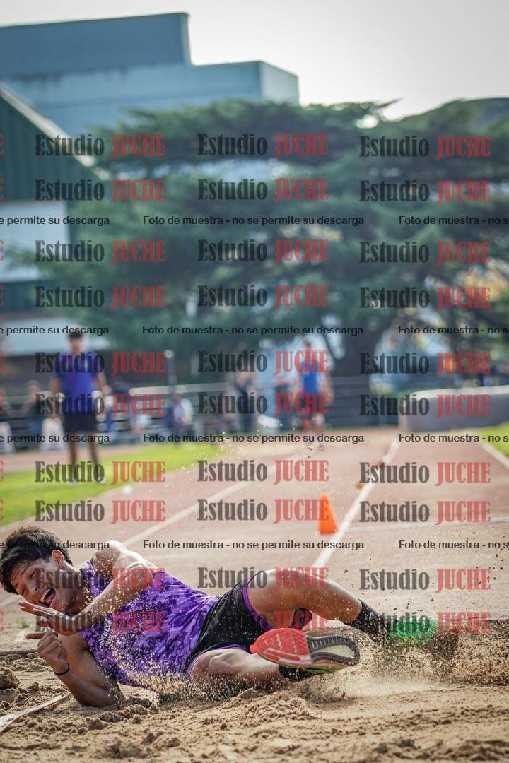 Fotos del salto triple de varones