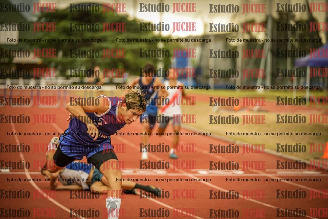 Fotos de los 400 m con vallas de varones