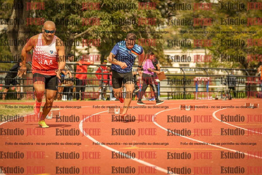 Fotos de los 200 m llanos de varones
