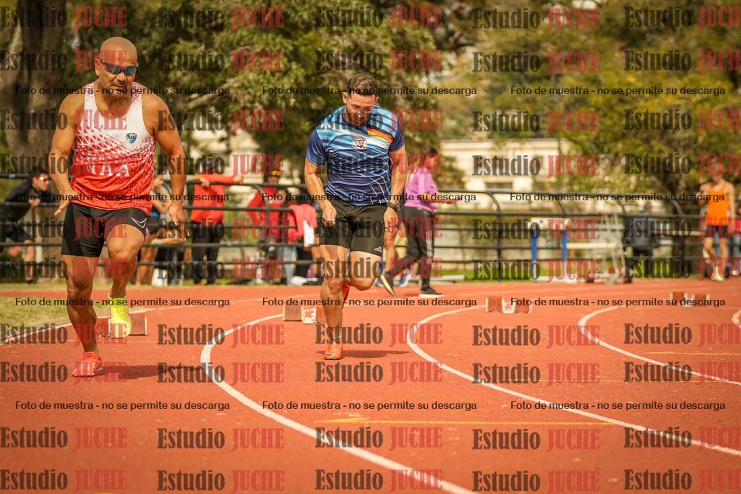 Fotos de los 200 m llanos de varones