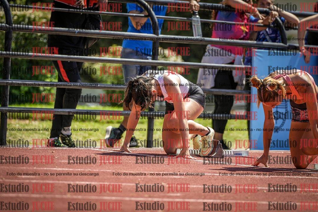 Fotos de los 100 m llanos de mujeres