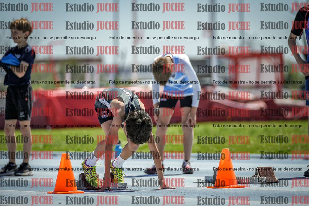 Fotos de los 60 m con vallas de varones