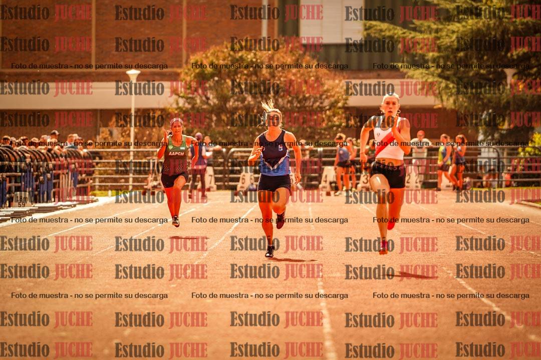 Fotos de los 100 m llanos de mujeres