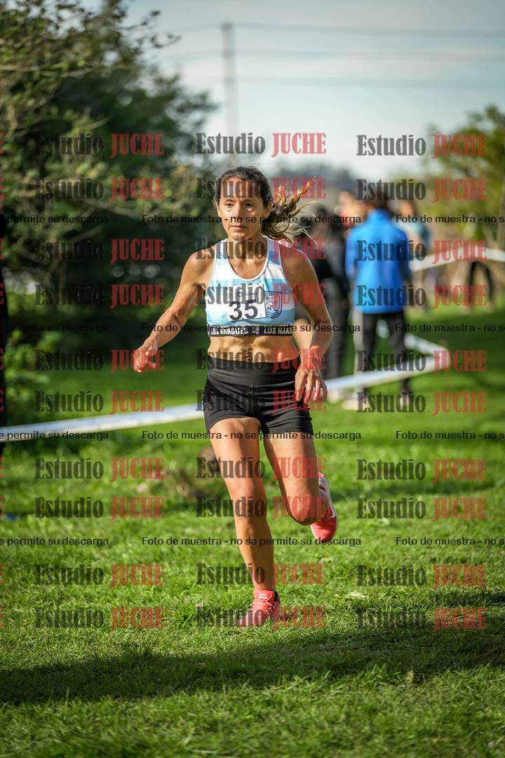 Fotos de la llegada del cross de 6000 m