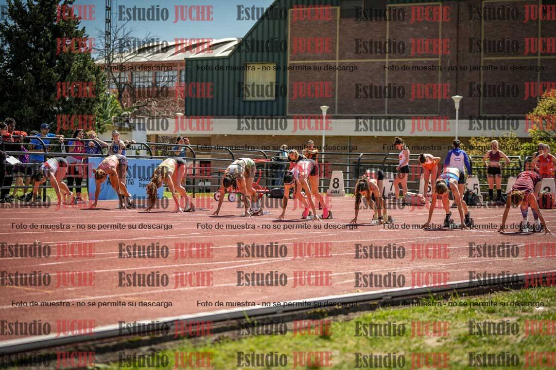 Fotos de los 100 m llanos de mujeres