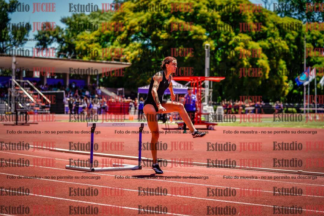 Fotos de los 400 m con vallas de mujeres